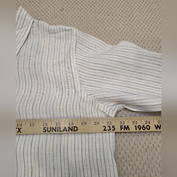 Polo Ralph Lauren Womens size PL  100% Linen Long Sleeve Shirt - Picture 5 of 14